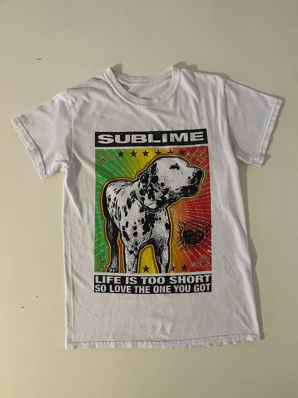 Sublime "Life's Too Short So Love the One You Got" Dog Unisex TShirt